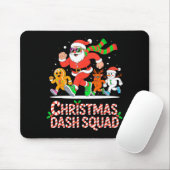 Christmas Dash Squad Running Runner Marathon Team  マウスパッド (マウス)