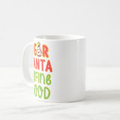 Christmas Dear Santa Define Good Christmas Quote コーヒーマグカップ (正面左)