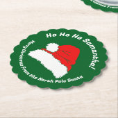 Christmas Decor ペーパーコースター (アングル)