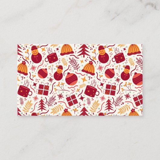 Christmas Decor  名刺 (正面)