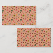Christmas Decor Card 名刺 (正面/裏面)