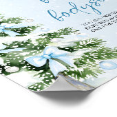 Christmas Decorate Baby Bodysuits Baby Shower Game ポスター (角)