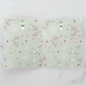 Christmas decoration, Colorful ,seamless pattern,  カード (内部)