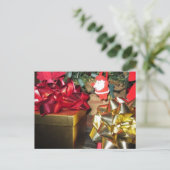 Christmas Decorations Holiday Postcard ポストカード (スタンド正面)