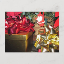 Christmas Decorations Holiday Postcard ポストカード