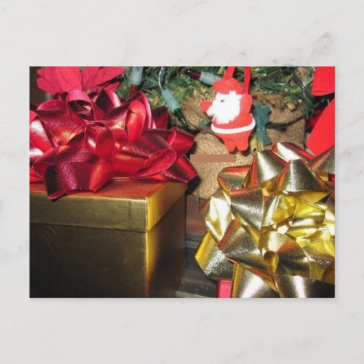 Christmas Decorations Holiday Postcard ポストカード (正面)