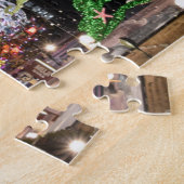 Christmas Decorations, SoHo, London UK ジグソーパズル (側面)