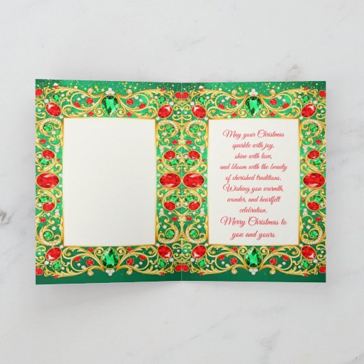 Christmas Decorative Card シーズンカード (内部)