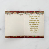 Christmas Decorative Card シーズンカード (内部)