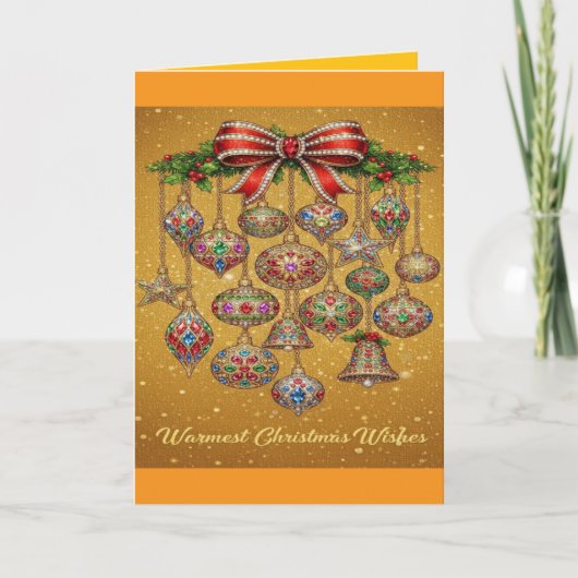 Christmas Decorative Card シーズンカード (正面)