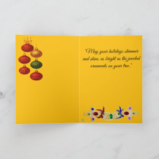 Christmas Decorative Card シーズンカード