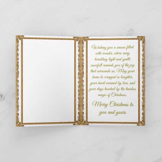 Christmas Decorative Card シーズンカード (内部)