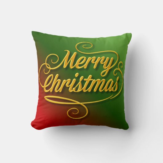 Christmas Decorative Cushion for Holiday Home クッション (正面)