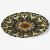 Christmas Decorative Holiday Paper Plate ペーパープレート (アングル)
