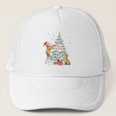 Christmas deer and bear キャップ (正面)