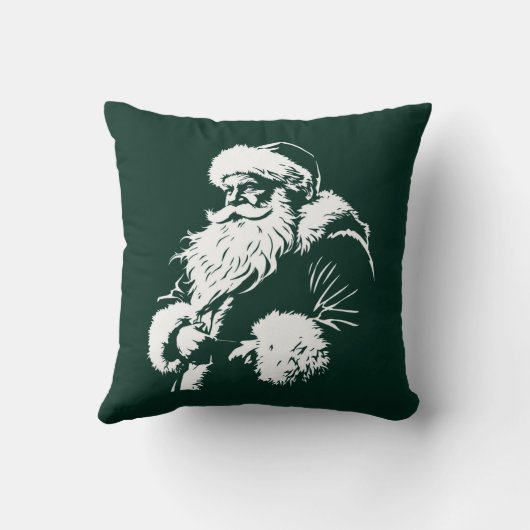 Christmas deer and bear クッション (裏面)