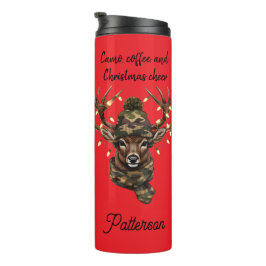 Christmas deer Thermal Tumbler タンブラー