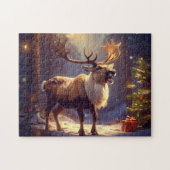 Christmas DEER TO SANTA'S HEART ジグソーパズル (横)