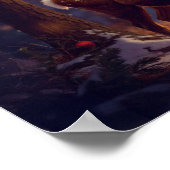 Christmas DEER TO SANTA'S HEART ポスター (角)