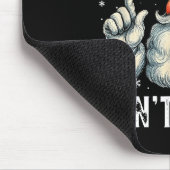 Christmas Dental Funny Santa I Know You Didn't Flo マウスパッド (コーナー)
