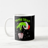 Christmas Dental Squad Cute Dentist Dental Hygieni コーヒーマグカップ (左)