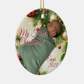 Christmas Design セラミックオーナメント (右)