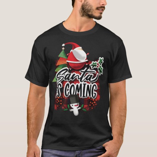 Christmas design, Christmas saying design. Tシャツ (正面)
