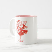 christmas design- coffee mug  ツートーンマグカップ (正面左)