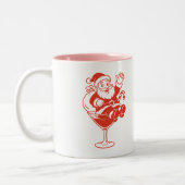 christmas design- coffee mug  ツートーンマグカップ (左)