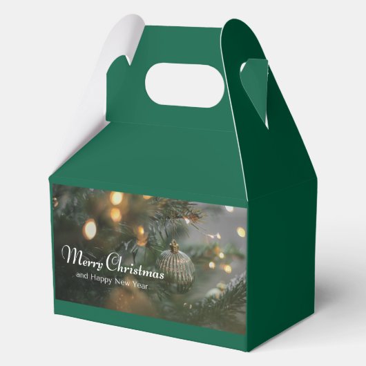 Christmas design favor boxes フェイバーボックス (正面)