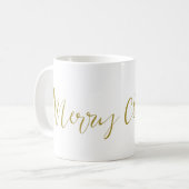 Christmas Design for Secret Santa Gift コーヒーマグカップ (正面左)