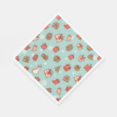 Christmas Design Napkins スタンダードランチョンナプキン (角)