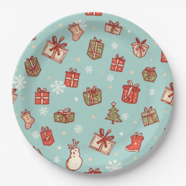 Christmas Design Paper Plates ペーパープレート