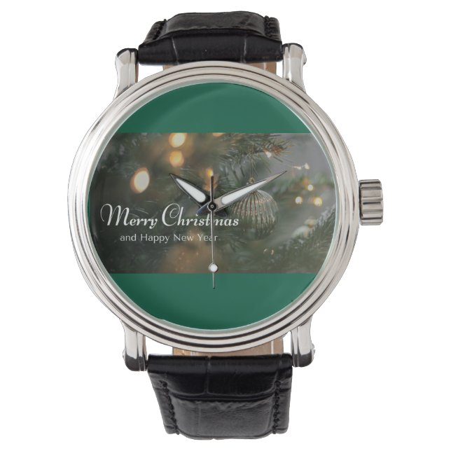 Christmas design watches  腕時計 (正面)
