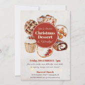 Christmas Dessert Church Party シーズンカード (正面)