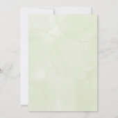 Christmas dinner invitation card 招待状 (裏面)