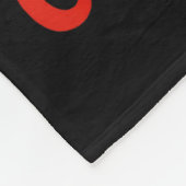 Christmas Dinner Toilet Clogging Chamon _ Funny Ch フリースブランケット (角)