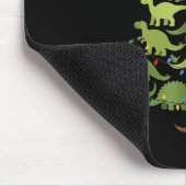 Christmas Dinosaur Tree Rex Pajamas Men Boys Kids  マウスパッド (コーナー)