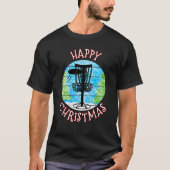 Christmas Disc Golf Disc Golfer Xmas 2022 Tシャツ (正面)
