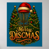 Christmas Disc Golf Merry Discmas  ポスター (正面)
