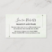 Christmas Discount Card – Festive Holiday Savings 割引カード (裏面)