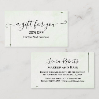 Christmas Discount Card – Festive Holiday Savings 割引カード