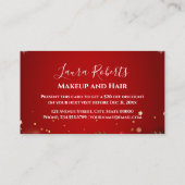 Christmas Discount Card – Festive Holiday Savings 割引カード (裏面)