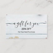 Christmas Discount Card – Festive Holiday Savings 割引カード (正面)