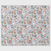 Christmas Ditsy Doodles  ラッピングペーパー (フラット)