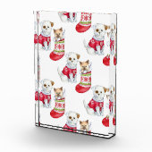 Christmas Dog & Cat フォトブロック (右)