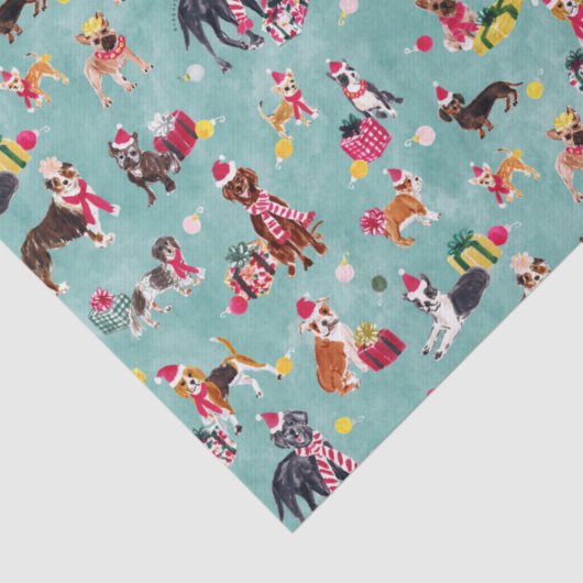CHRISTMAS DOG CUTENESS 薄葉紙 (詳細)