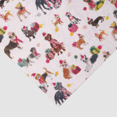 CHRISTMAS DOG CUTENESS CREAM 薄葉紙 (詳細)