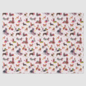 CHRISTMAS DOG CUTENESS CREAM 薄葉紙 (正面)
