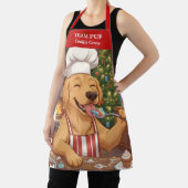 Christmas Dog Holiday Baking Apron エプロン (インサイチュ)